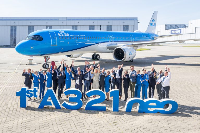 Eerste Airbus A321neo voor KLM: mijlpaal in schoner, stiller en zuiniger vliegen